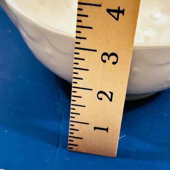 DELTIS Stoneware Serving Bowl White 9 inch with Pour Spouts Portugal - Picture 5 of 7